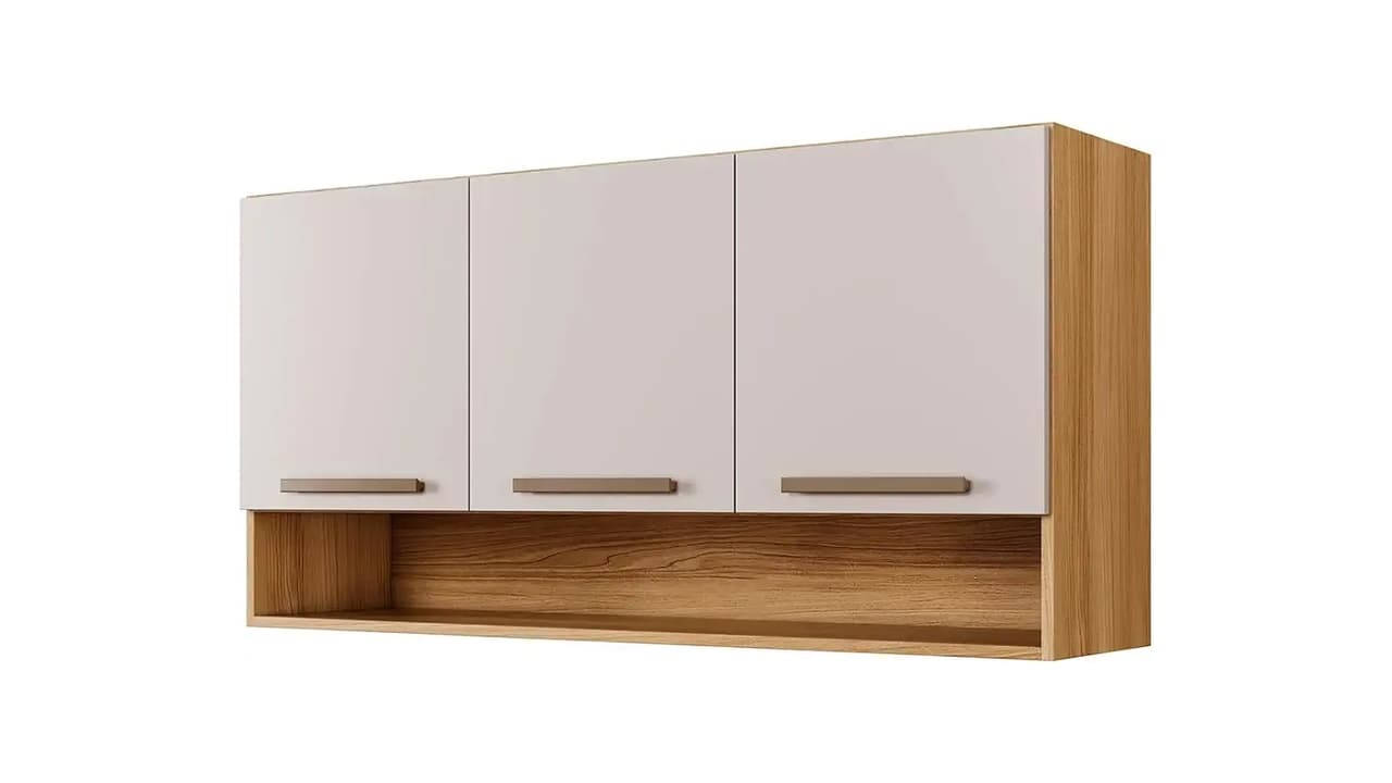 Qual Melhor Armário Aéreo de Cozinha: 7 Modelos com Espaço e Design