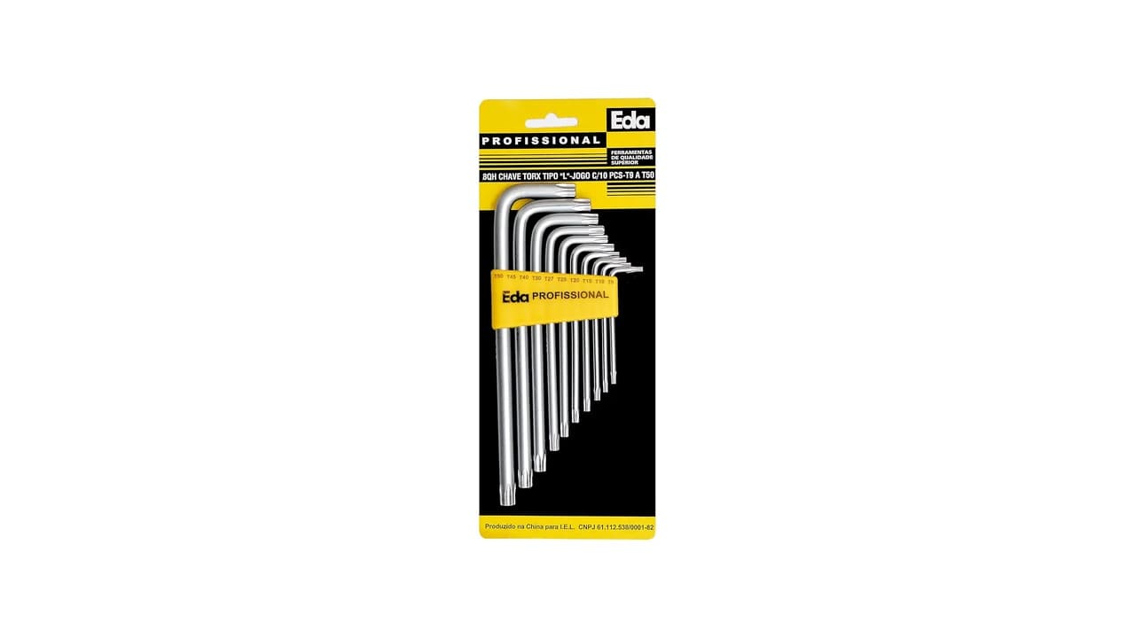 Qual a Melhor Chave Torx? Conheça os 10 Modelos Mais Duráveis e Precisos!