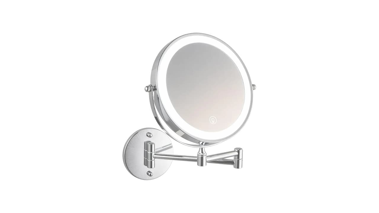 Qual Melhor Espelho Com Led para Maquiagem: 10 Modelos com Luzes 3 Cores e Ampliação