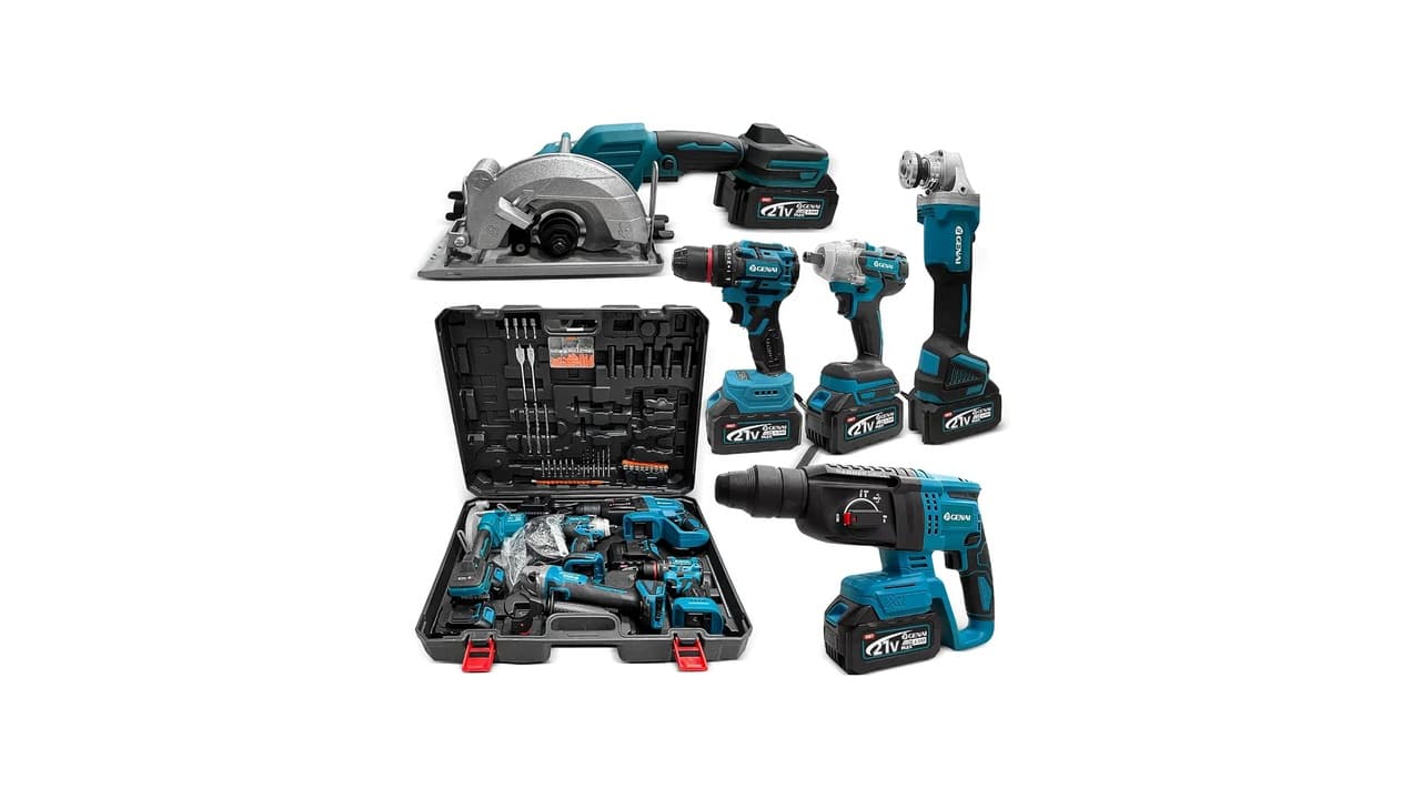 Qual Melhor Ferramentas a Bateria? 5 Kits Profissionais para Obras e Reparos