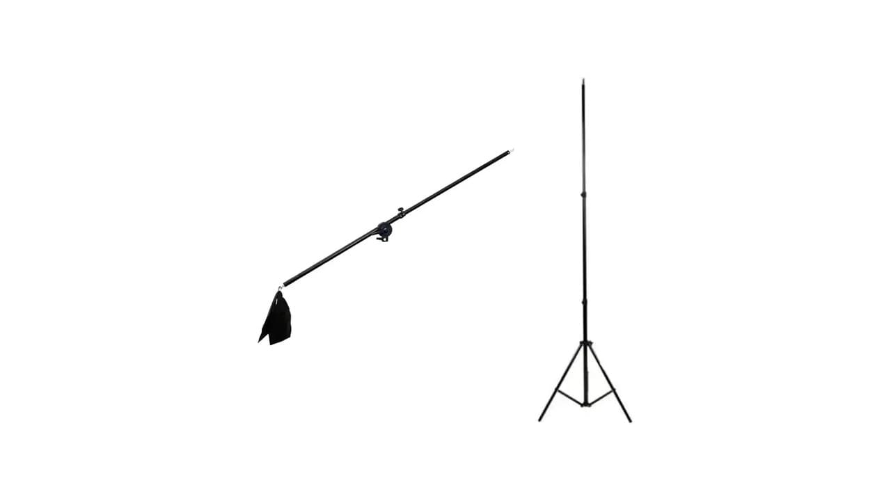 Qual a Melhor Girafa para Tripé de Iluminação? 12 Modelos Testados para Estúdio Profissional