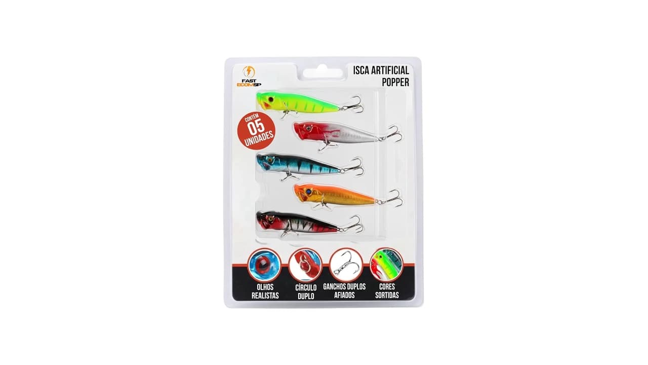 Qual a Melhor Isca Artificial de Superfície? Confira 10 Modelos Top para Pesca