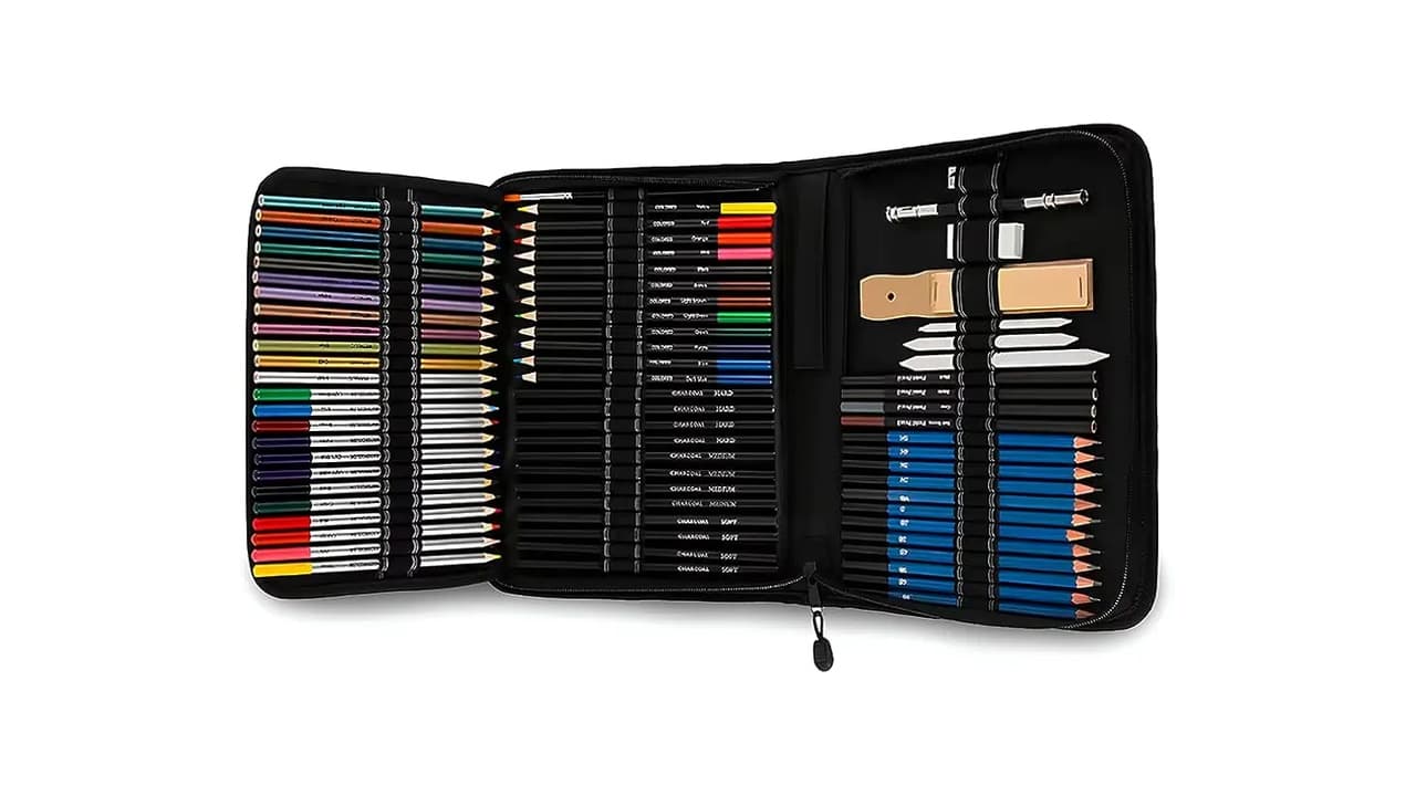 Qual Melhor Lápis de Cor para Desenho Profissional? Guia com 10 Modelos Top