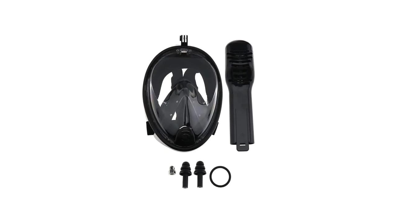 Qual a Melhor Máscara de Mergulho Full Face? 7 Modelos com Suporte para GoPro