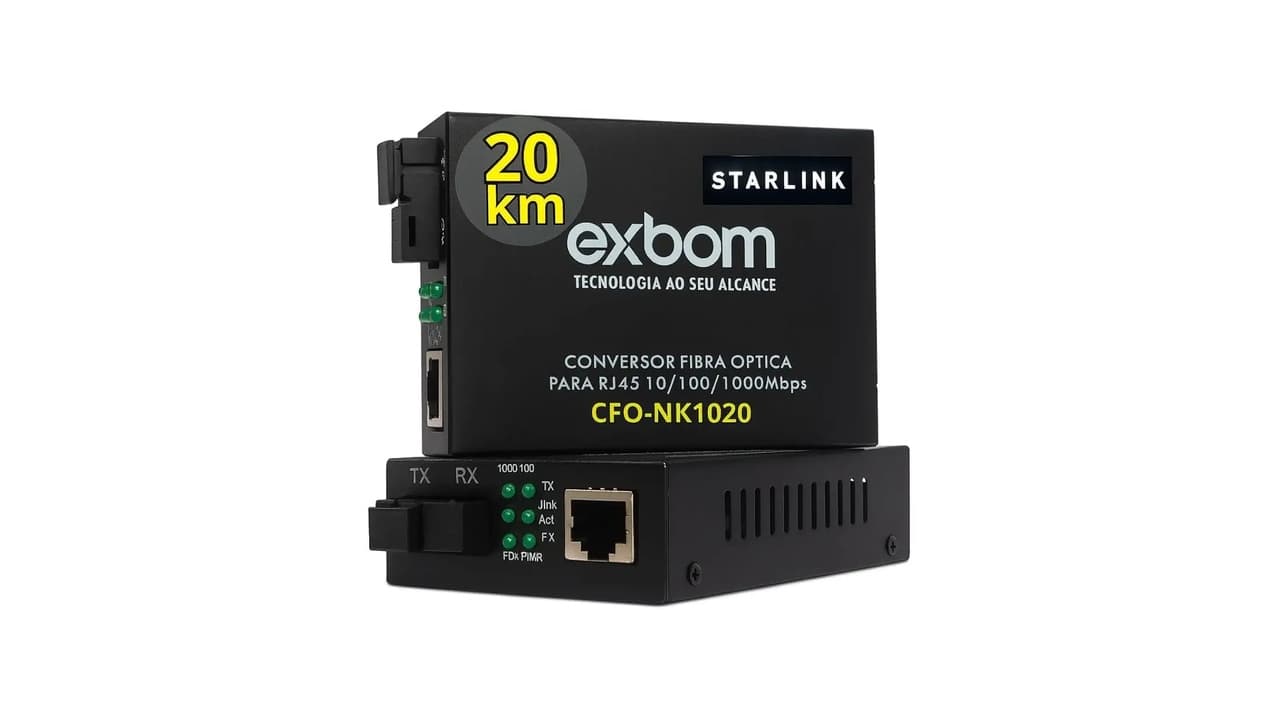 Qual o Melhor Media Converter de Fibra Óptica para Ethernet? Top 8 Modelos Testados
