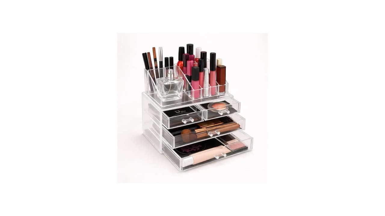 Qual o Melhor Organizador de Maquiagem Acrílico? 6 Modelos para Organização Perfeita!