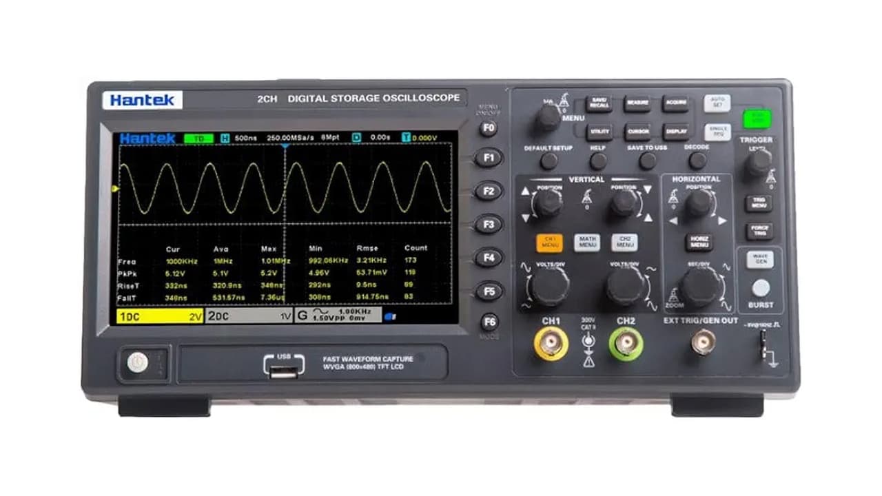 Qual a Melhor Osciloscópio Hantek para Eletrônica e Diagnóstico?
