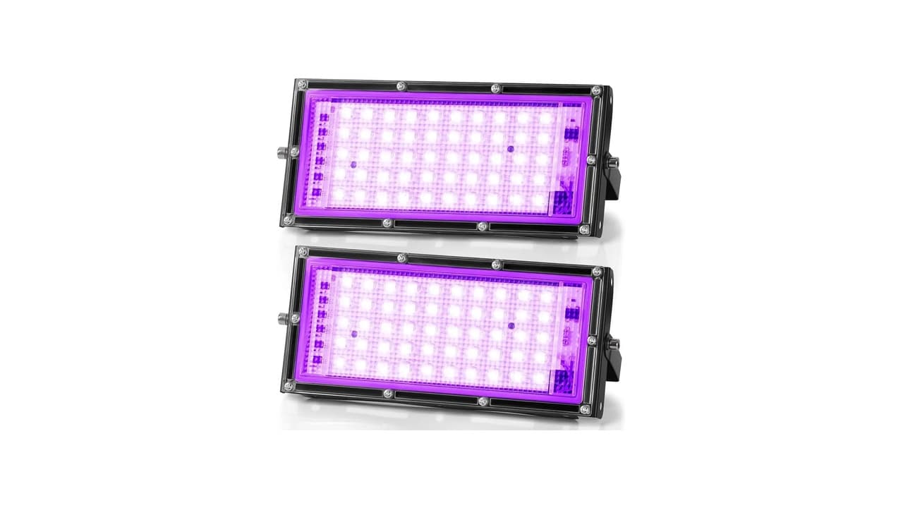 Qual Melhor Refletor de Luz Negra? 12 Opções Top para Festas e Eventos