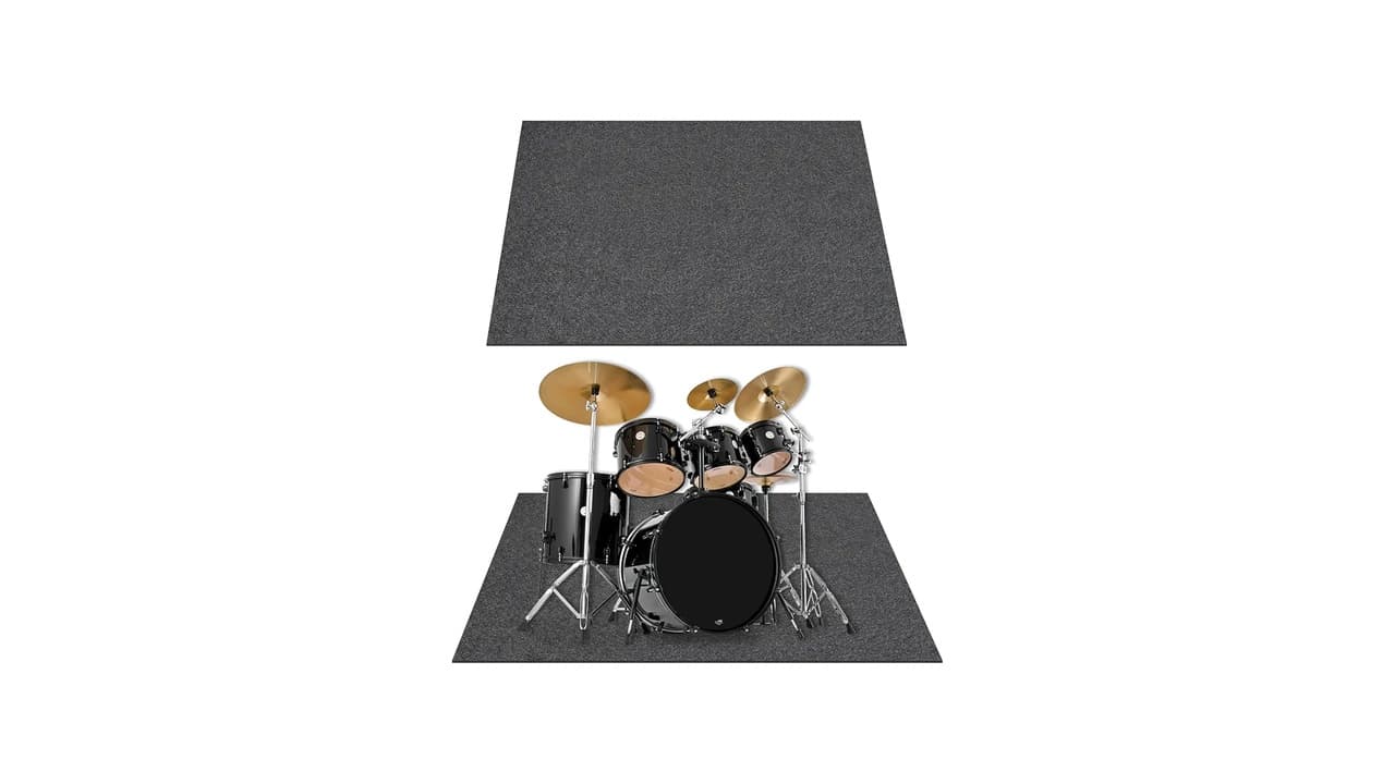 Qual o Melhor Tapete Antiderrapante para Bateria Acústica? 7 Opções Testadas