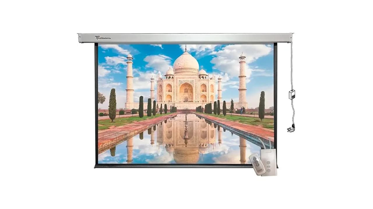 Qual a Melhor Tela de Projeção Retrátil Elétrica? 12 Opções Top para Home Theater
