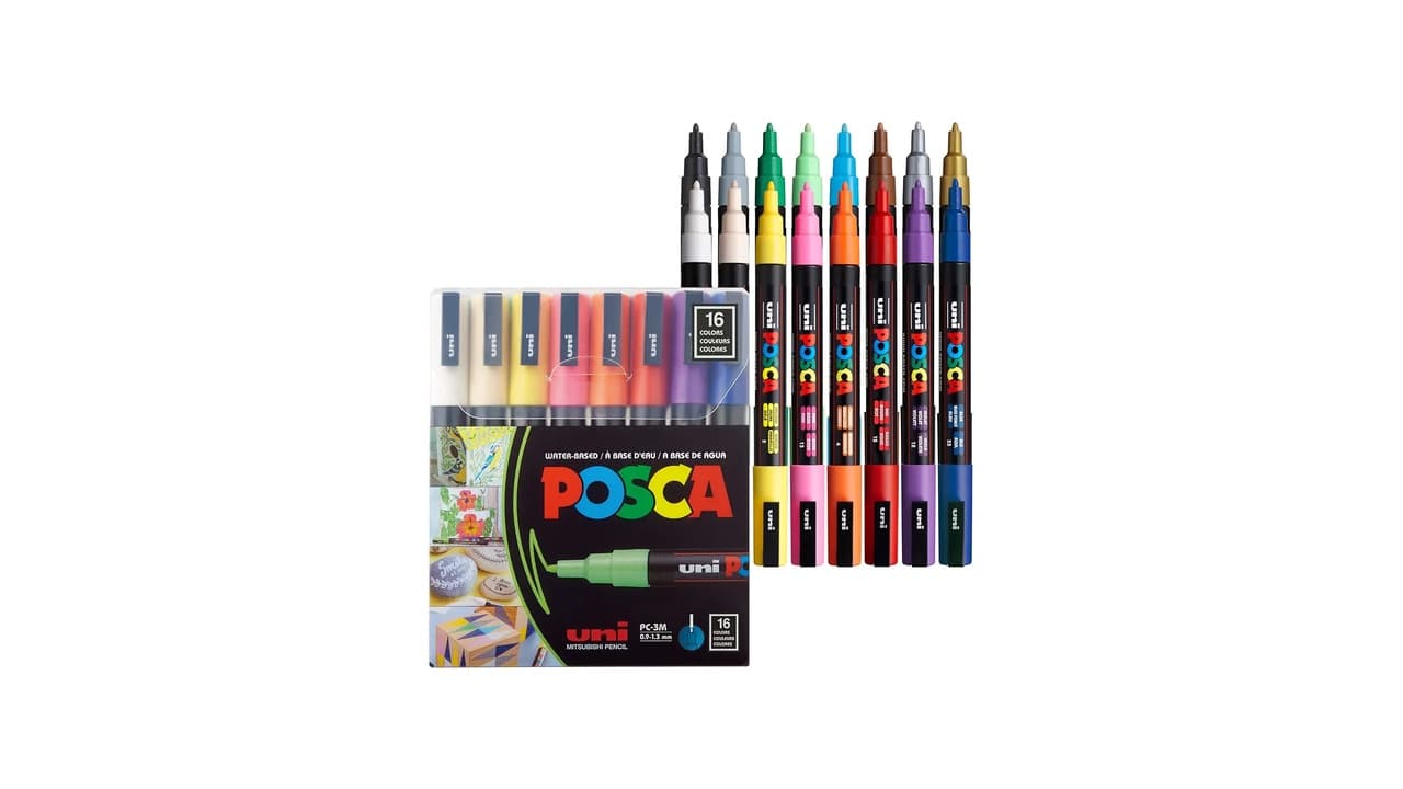 Qual a Melhor Tinta Posca? Confira 12 Modelos Testados e Comprovados