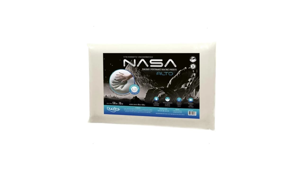 Qual o Melhor Travesseiro da Nasa? 10 Opções Top em D40 e Viscoelástico