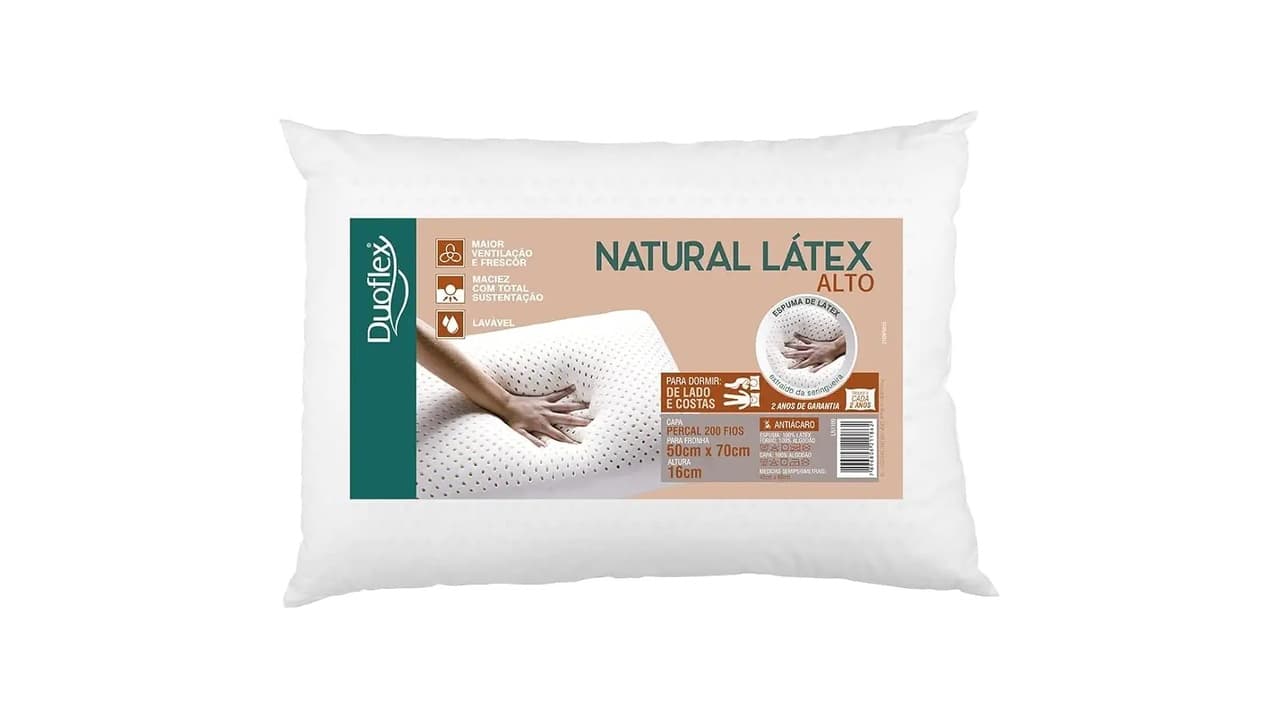Qual o Melhor Travesseiro de Látex? 10 Opções Top para Alívio de Dor e Conforto