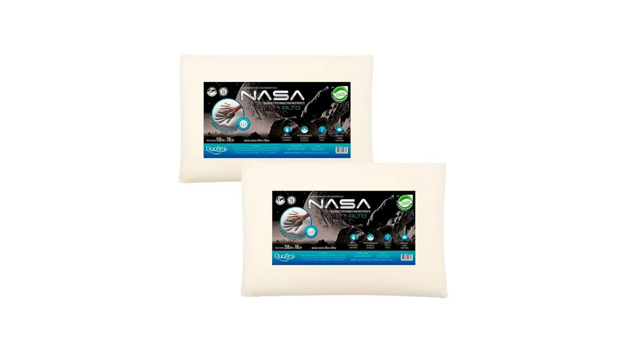 Qual o Melhor Travesseiro Nasa Duoflex Para Dores no Pescoço? Top 5 Modelos