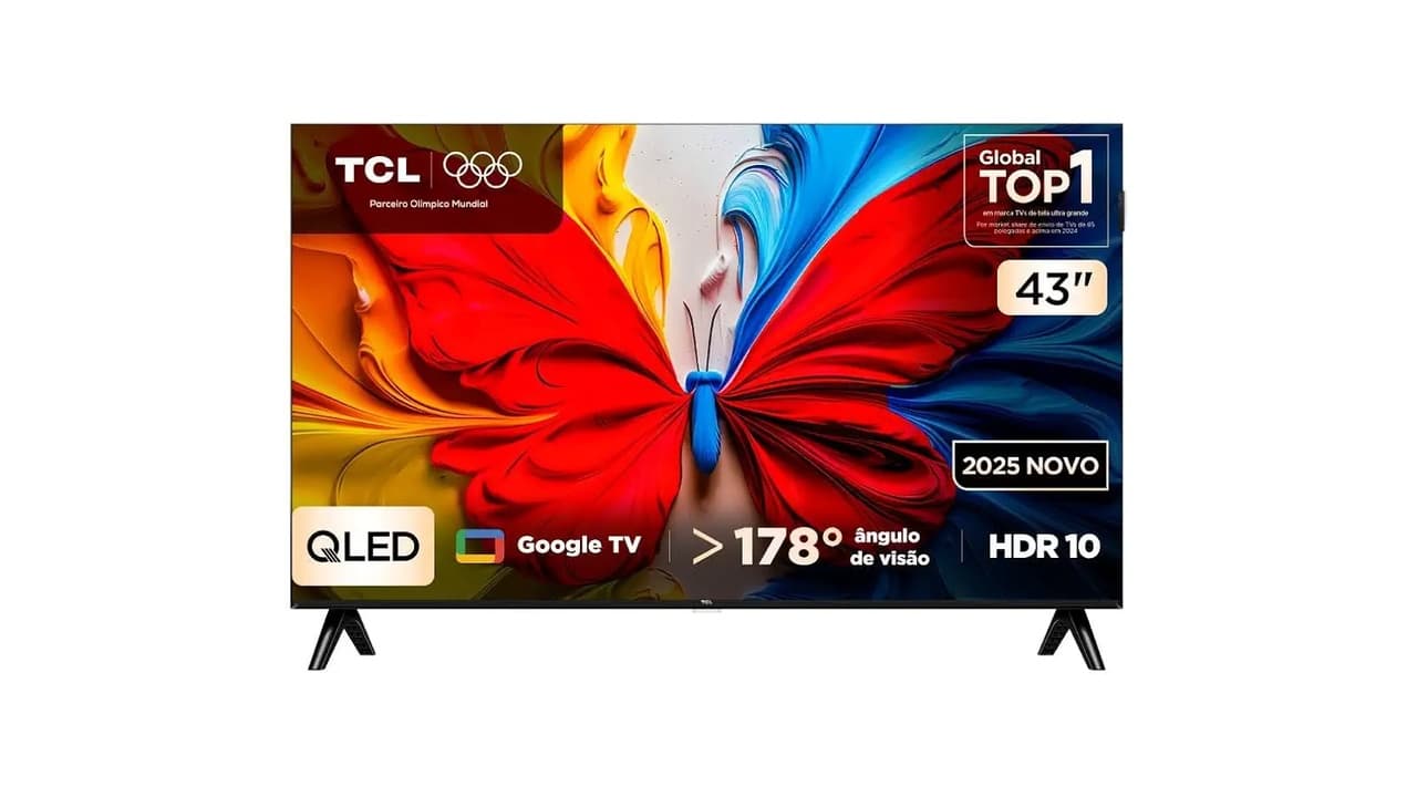 Qual a Melhor TV 43 Polegadas TCL? 5 Modelos com Google TV e QLED
