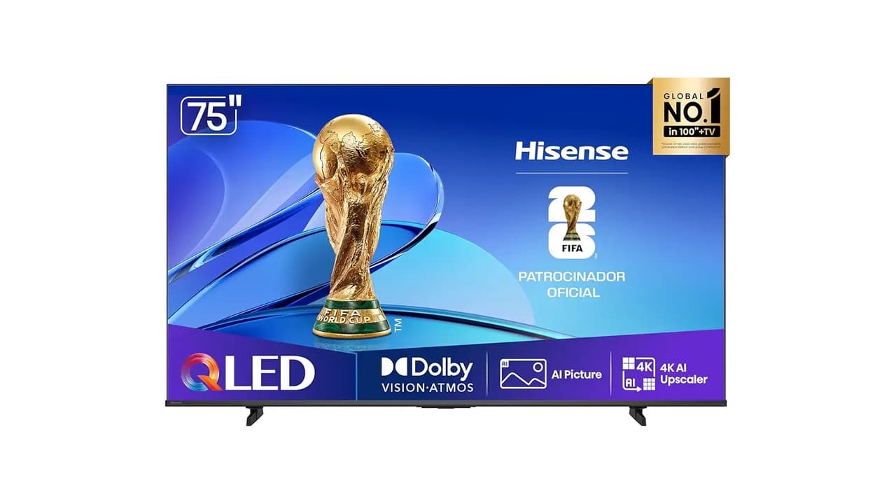 Qual a Melhor TV 75 Polegadas Qled para Games e Filmes em 2026?