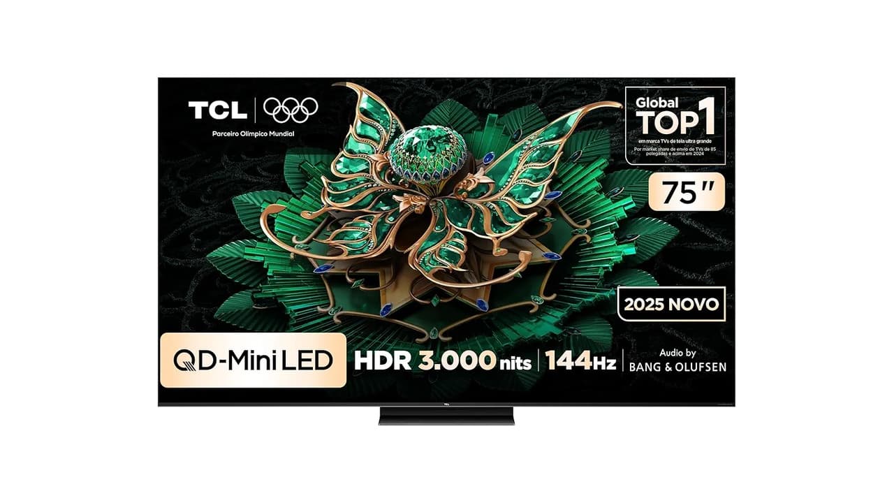 Qual Melhor TV TCL 75 Polegadas? Confira 5 Modelos com QLED e Mini LED