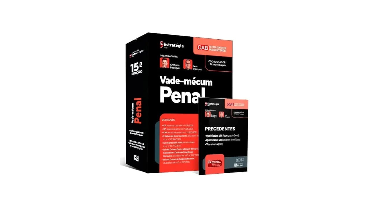 Qual Melhor Vade Mecum para Segunda Fase OAB Penal? Top 7 Modelos Atualizados