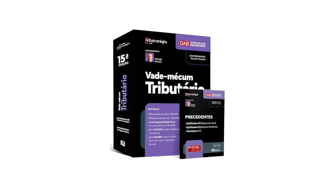 Qual o Melhor Vade Mecum Tributário para OAB? Top 7 Modelos