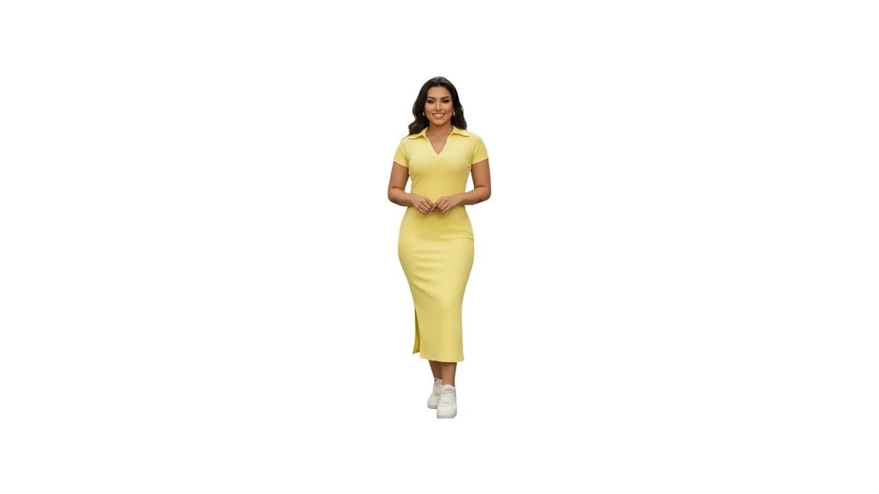 Qual Melhor Vestido Canelado Midi Justo: 5 Modelos Elegante e Moderno