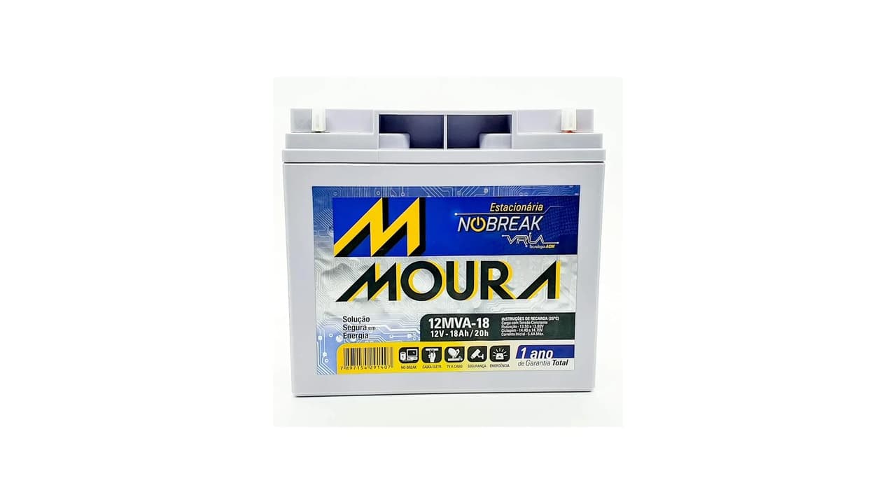 Qual Melhor Bateria de Carro Moura: 7 Opções para Nobreak e Veículos