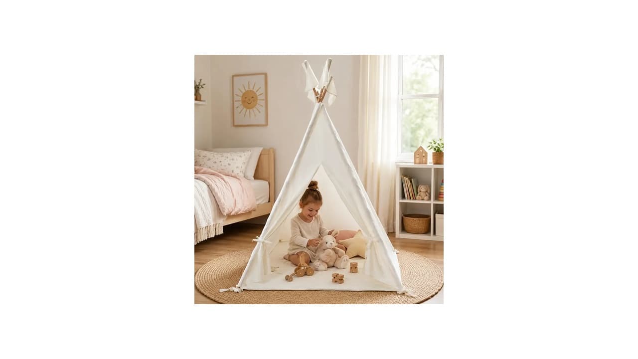 Qual Melhor Cabana Infantil Estilo Tipi? 10 Modelos Seguros e Educativos para Brincar
