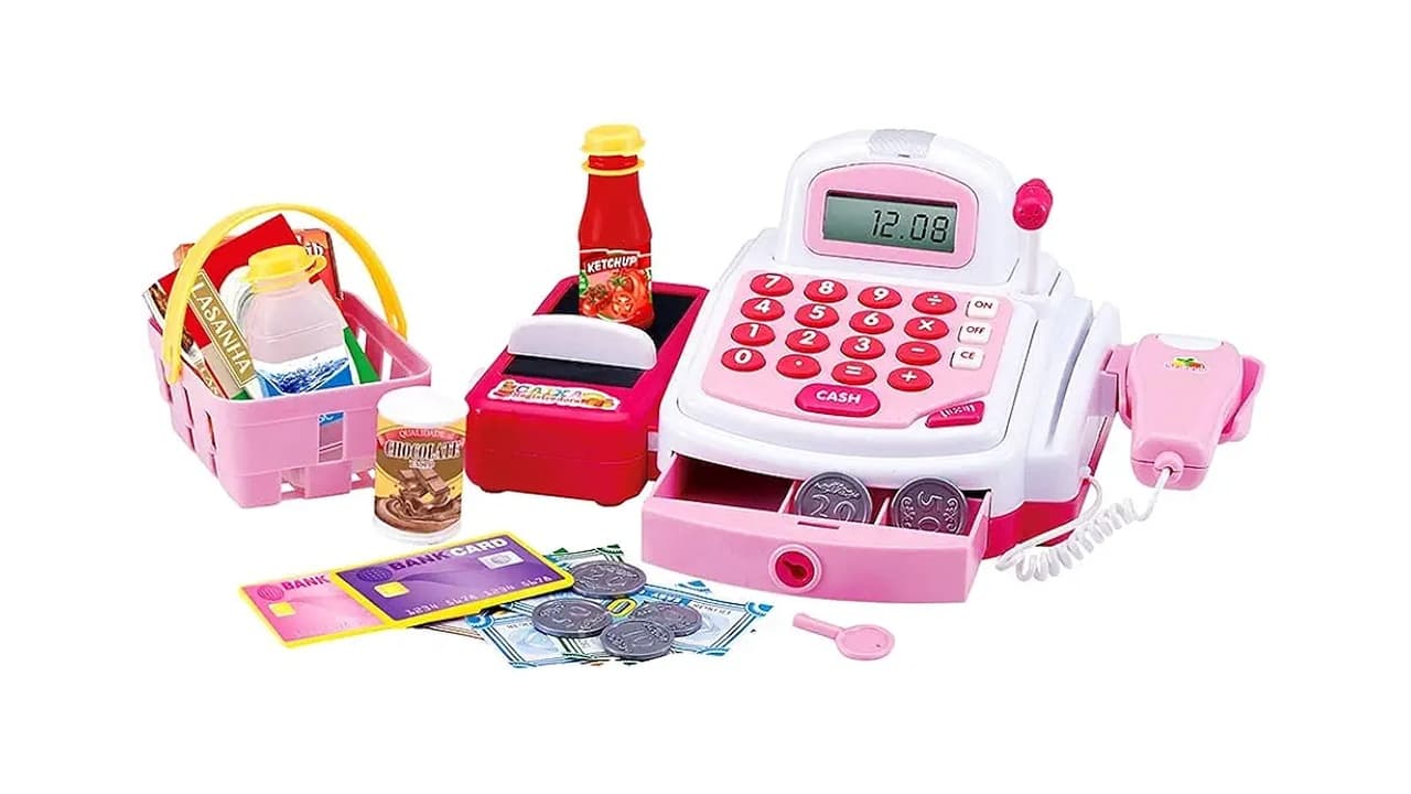 Qual a Melhor Caixa Registradora Infantil? 10 Brinquedos Educativos Testados