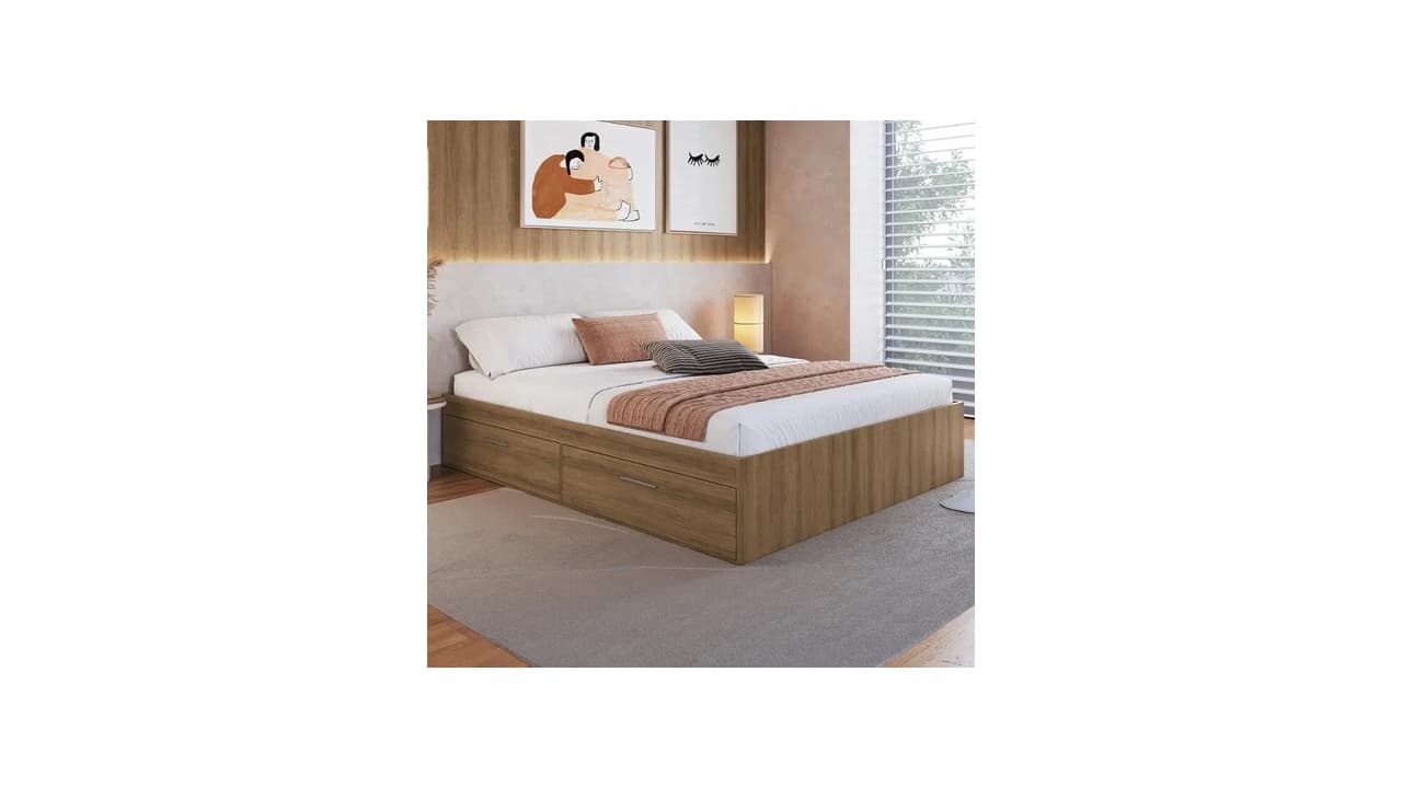 Qual Melhor Cama Baú Queen: 12 Modelos Testados para Espaço e Conforto