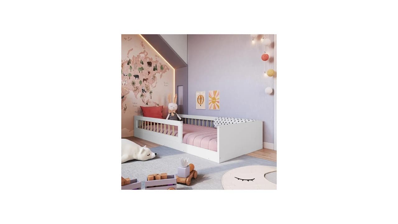 Qual a Melhor Cama Infantil Montessori? Confira 7 Opções Seguras e Práticas
