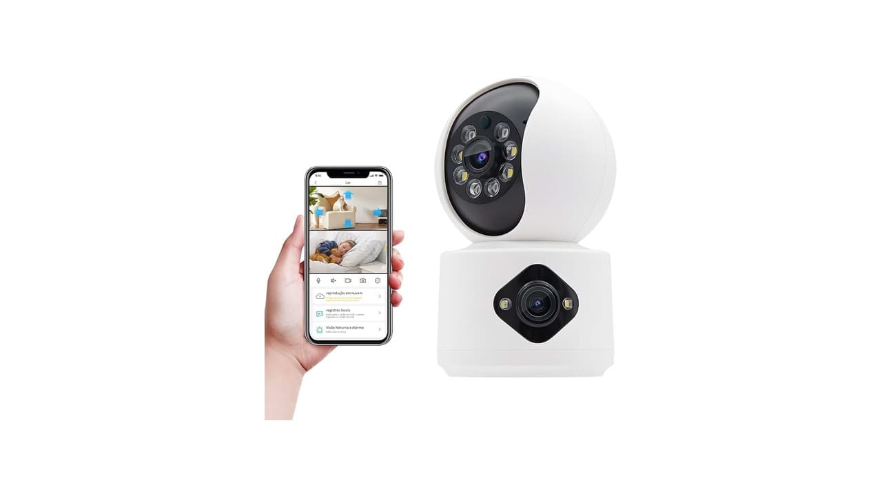 Qual a Melhor Câmera IP Wi-Fi Interna: 10 Modelos com Tecnologia 4K e 360°