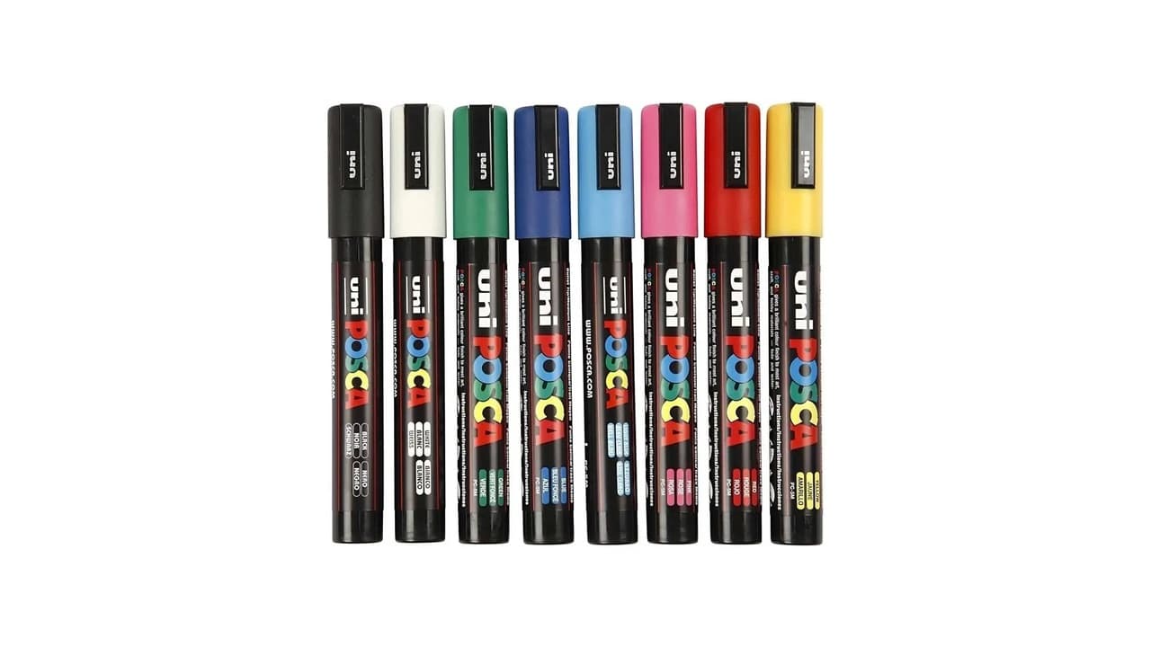 Qual a Melhor Caneta Posca Original? Melhores Modelos para Arte e Customização