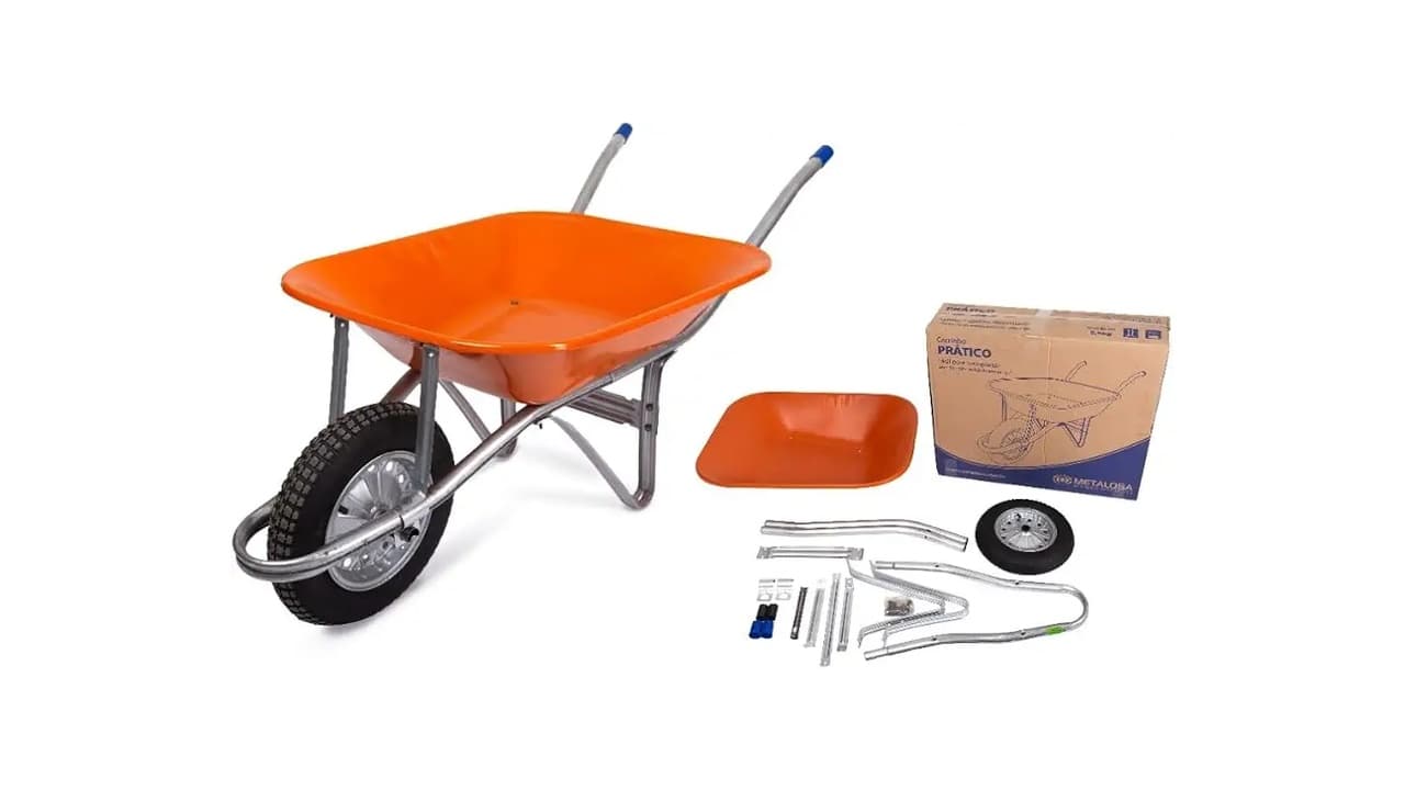 Qual o Melhor Carrinho de Mão Reforçado? 10 Opções Top para Obras e Jardim