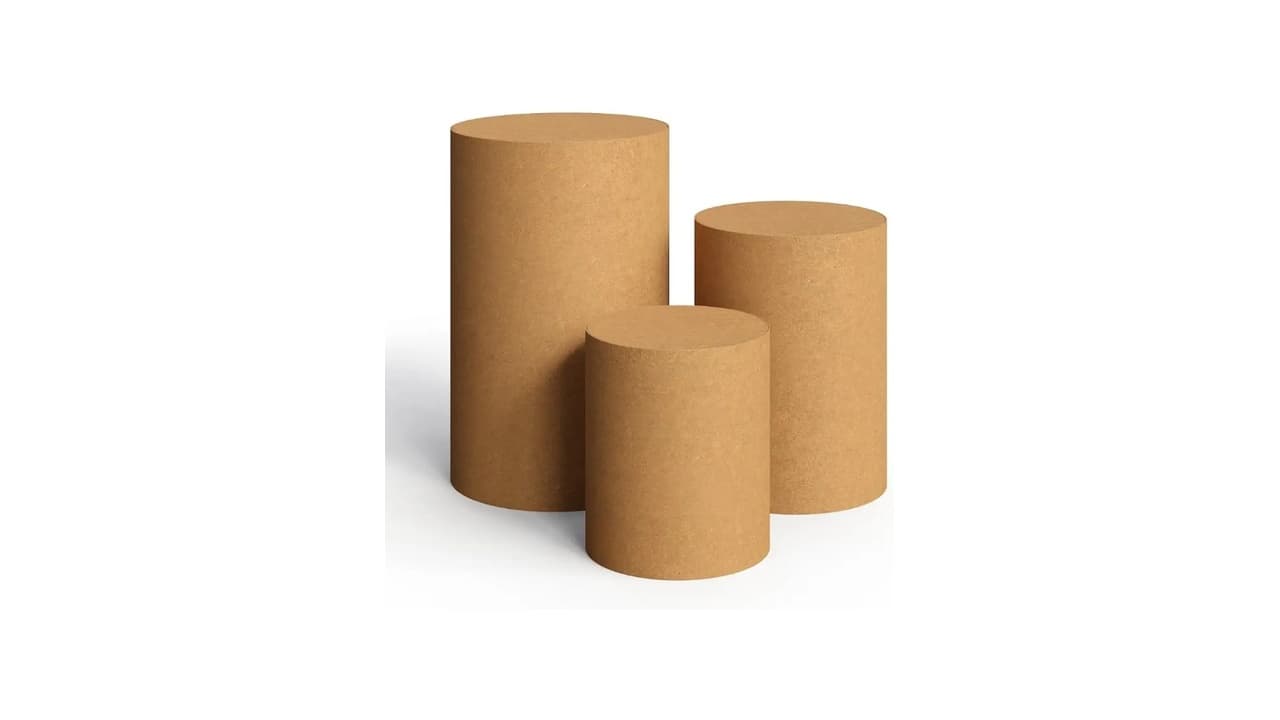 Qual Melhor Cilindro de Mdf para Decoração? 7 Opções para Festas e Eventos