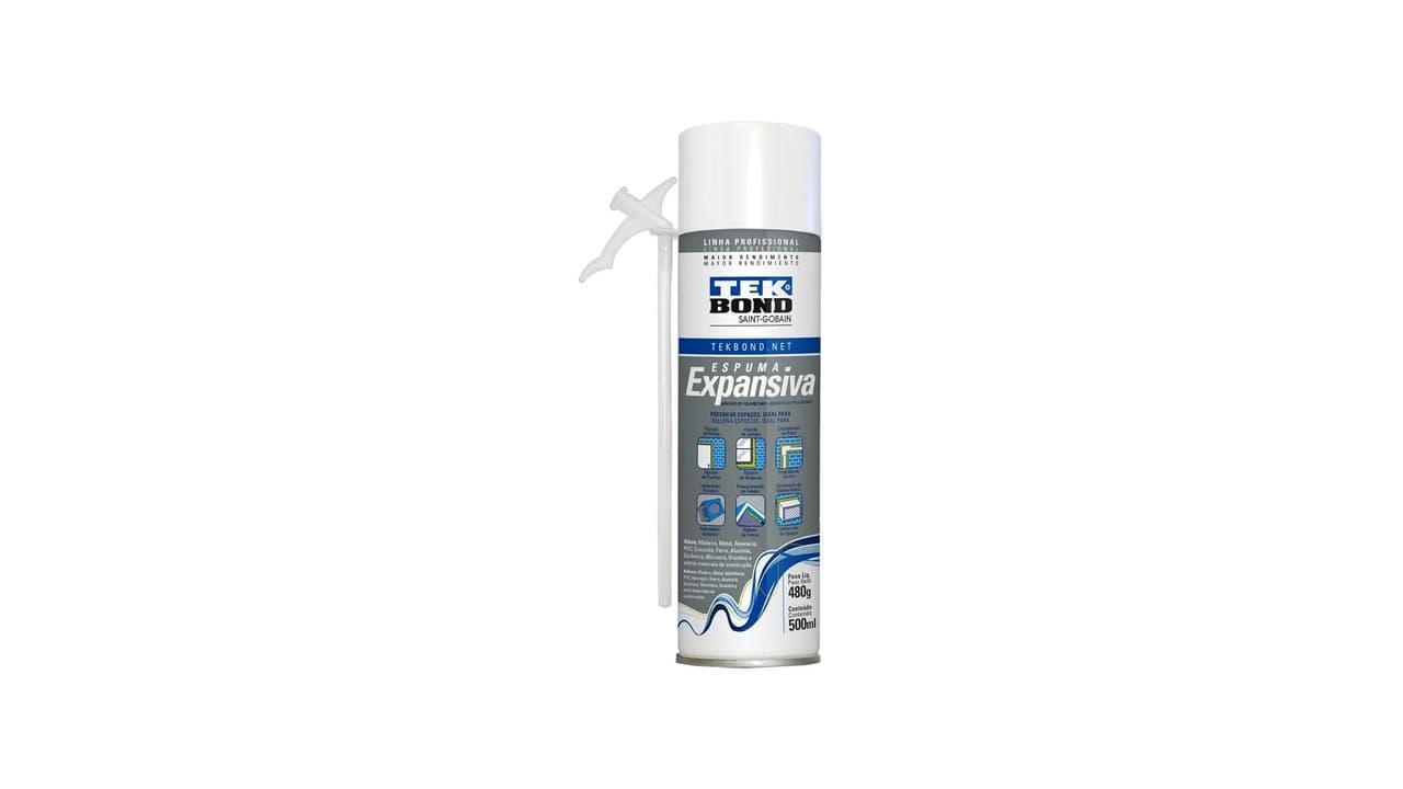 Qual a Melhor Espuma Expansiva de Poliuretano? 9 Opções para Vedação e Fixação Profissional