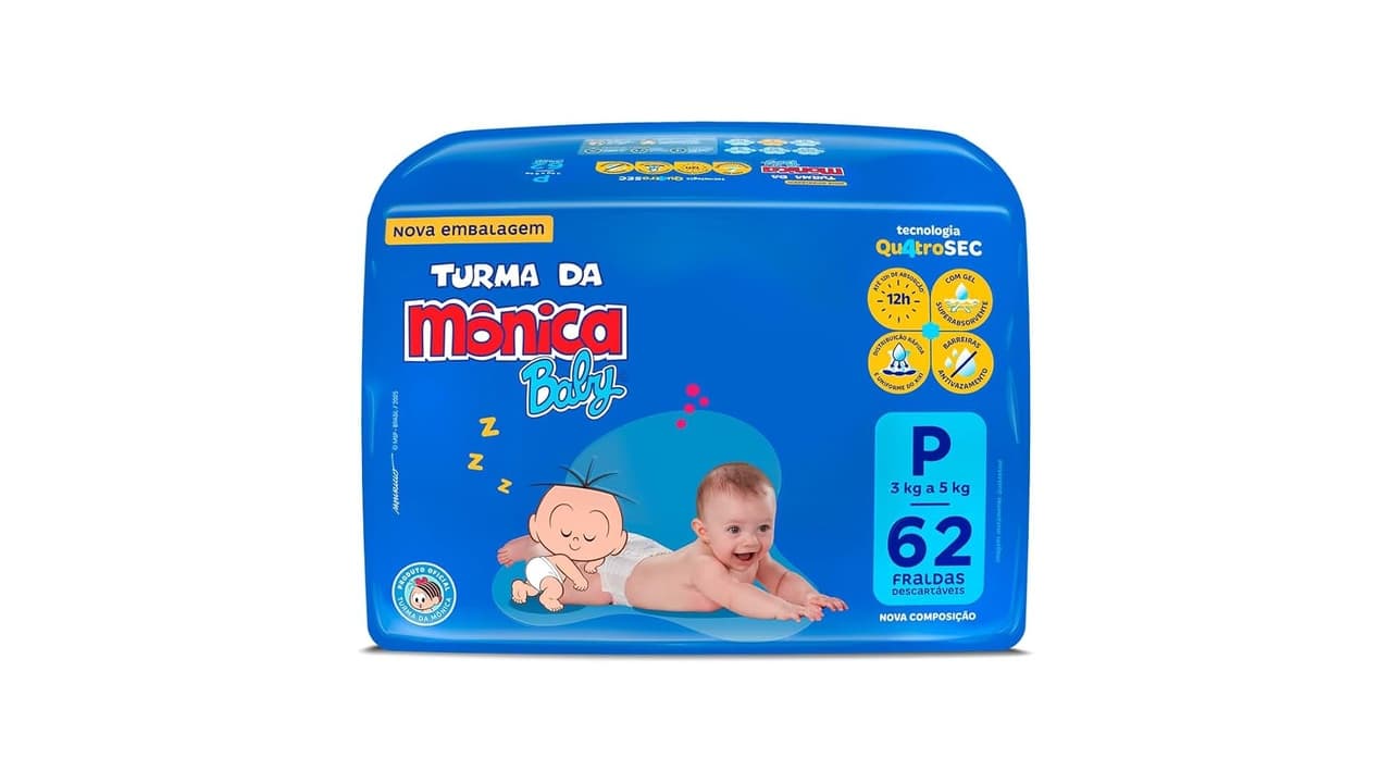 Qual Melhor Fralda Tamanho P? As 10 Mais Confiáveis para Seu Bebê