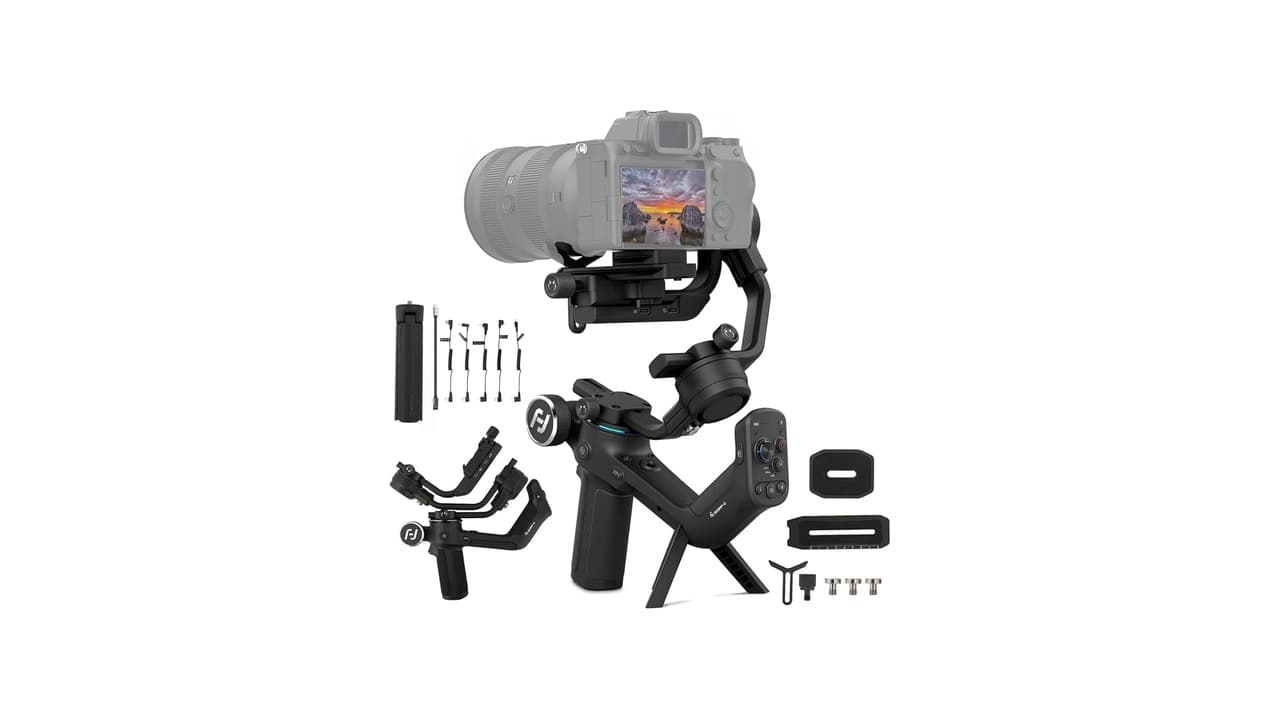 Qual o Melhor Gimbal para Câmera DSLR? 7 Modelos com Rastreamento IA e Estabilização Profissional