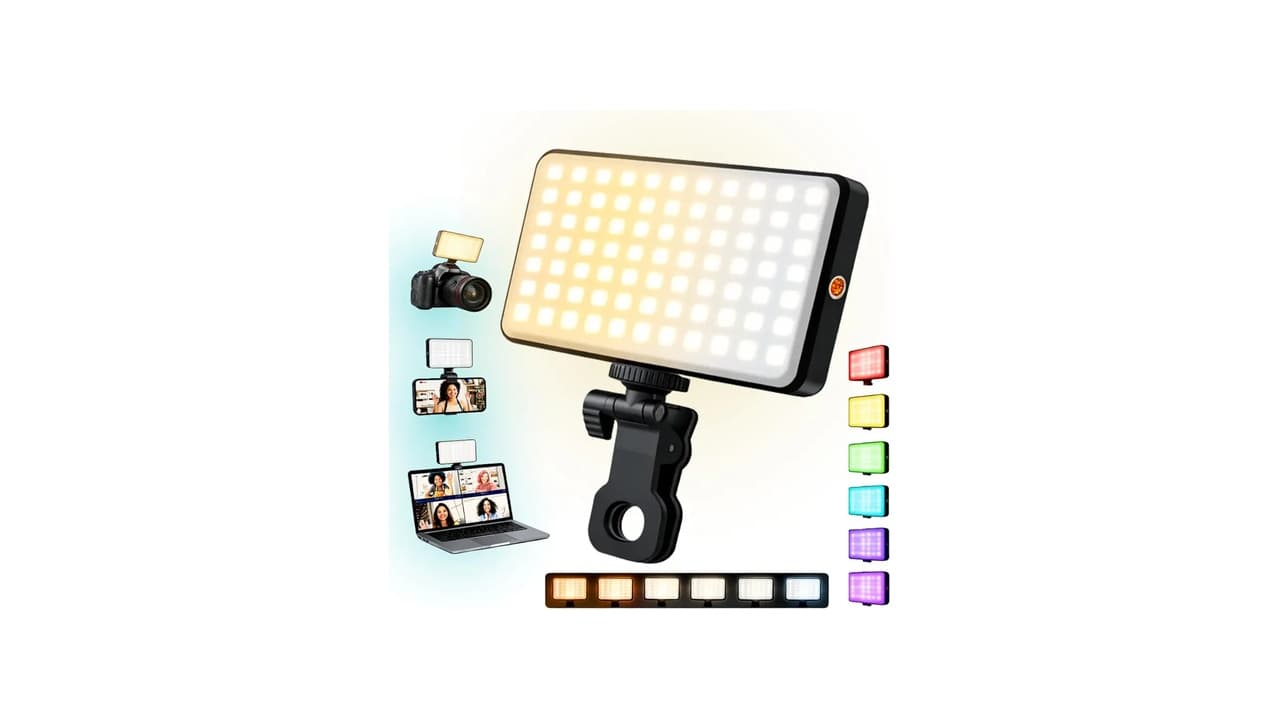Qual a Melhor Iluminador de LED para Vídeo? 7 Opções com Ajuste de Cor