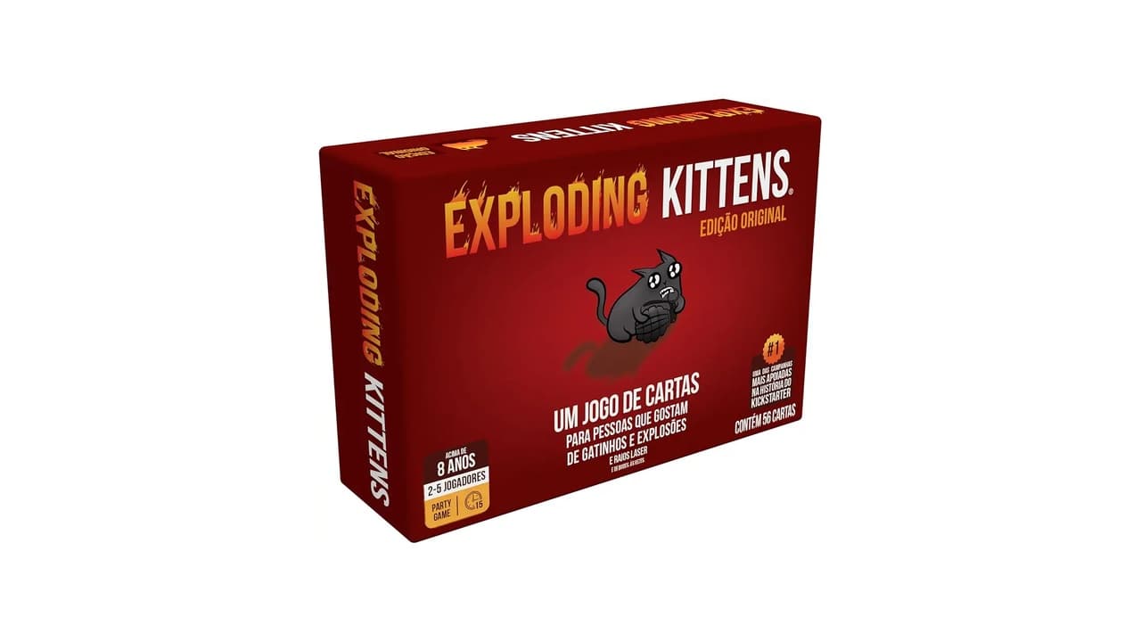 Qual o Melhor Jogo de Cartas Exploding Kittens? Veja os 7 Modelos Testados