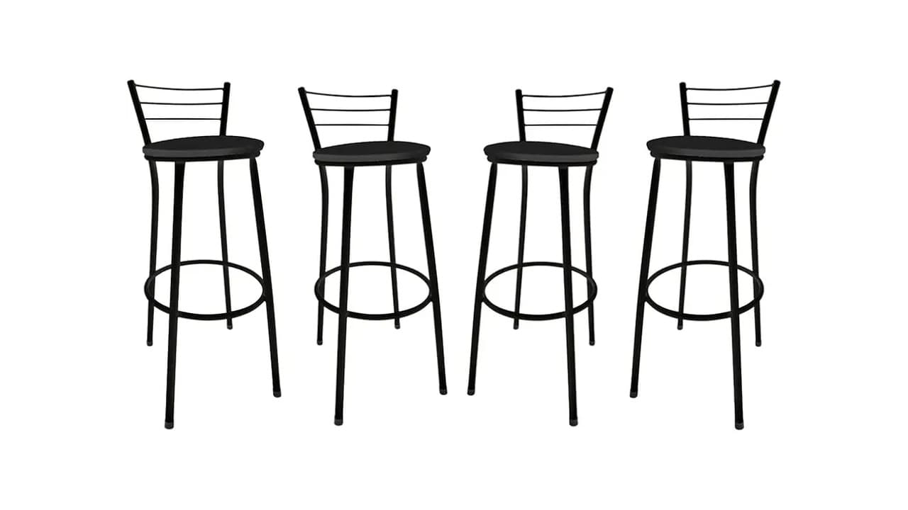 Qual o Melhor Kit 4 Banquetas para Cozinha e Área Gourmet?