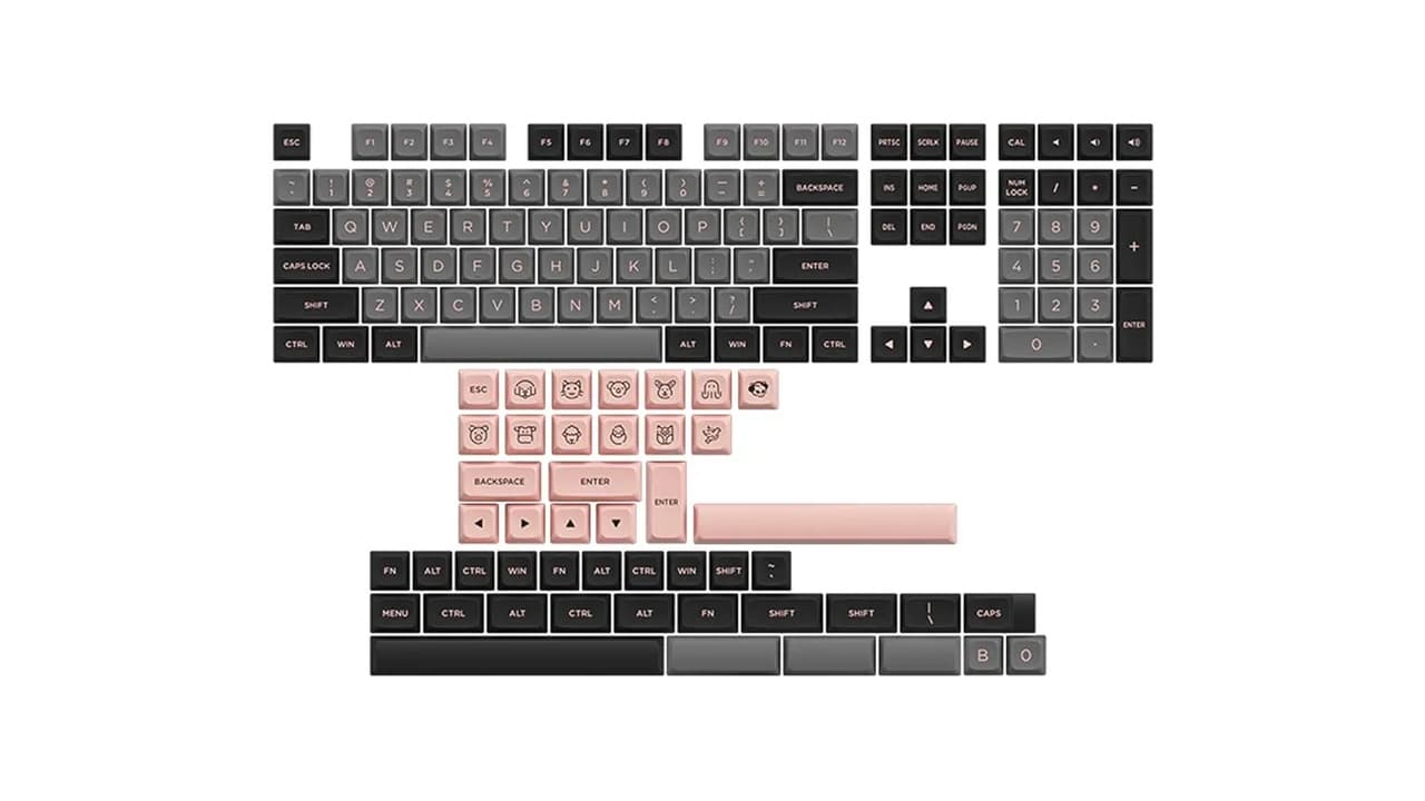 Qual Melhor Kit de Keycaps Personalizadas: 10 Modelos Top em PBT Double Shot
