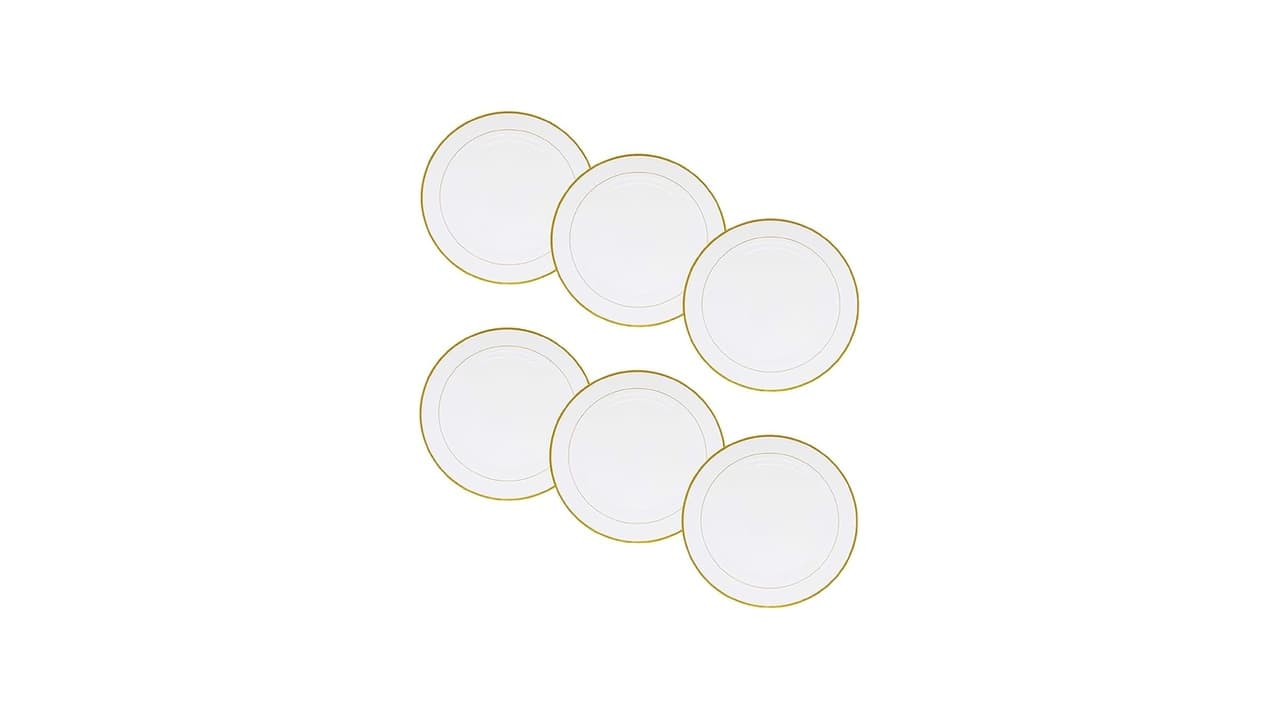 Qual o Melhor Kit de Pratos Descartáveis de Luxo? 7 Opções para Festas Sofisticadas
