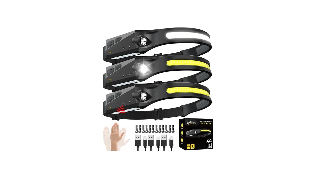 Qual a Melhor Lanterna de Cabeça Recarregável? Confira 10 Modelos Top!