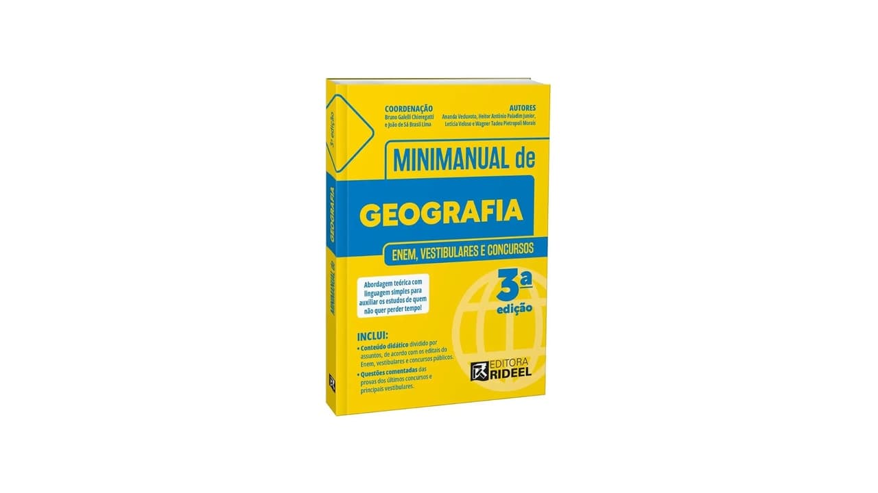 Qual o Melhor Livro de Geografia para Vestibular? Confira 8 Opções Top!