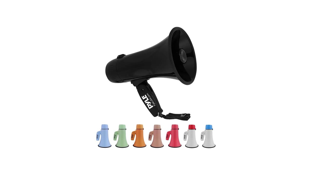 Qual o Melhor Megafone Portátil com Sirene? 5 Opções para Polícia, Eventos e Emergências