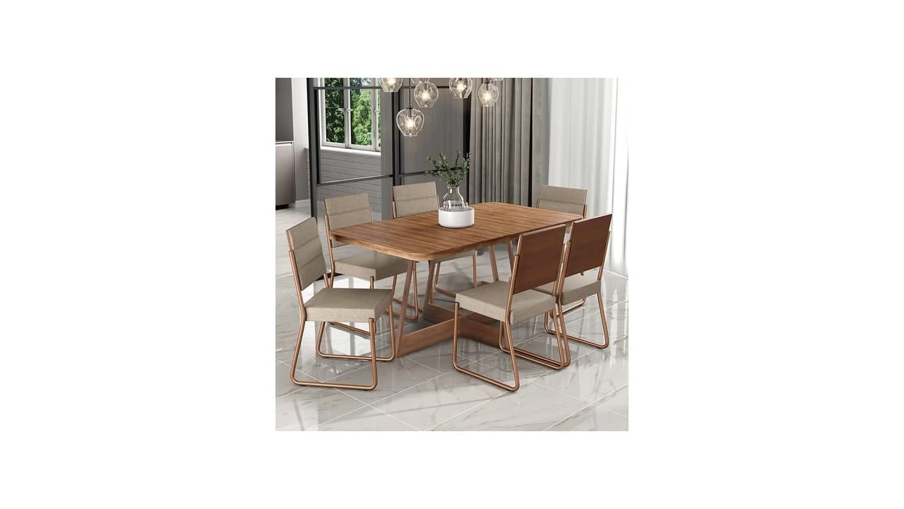 Qual Melhor Mesa de Jantar 6 Lugares: 8 Modelos Testados para Comprar