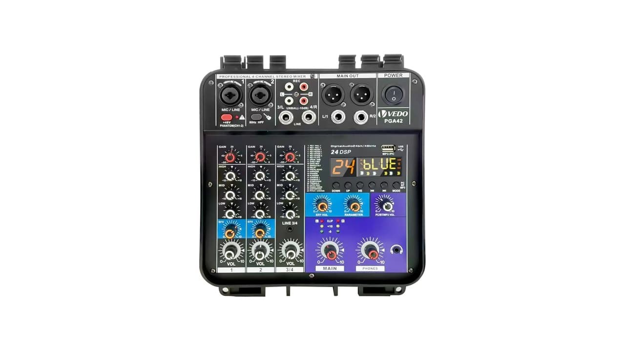 Qual a Melhor Mesa de Som Amplificada? 12 Modelos Testados para Karaokê e Eventos