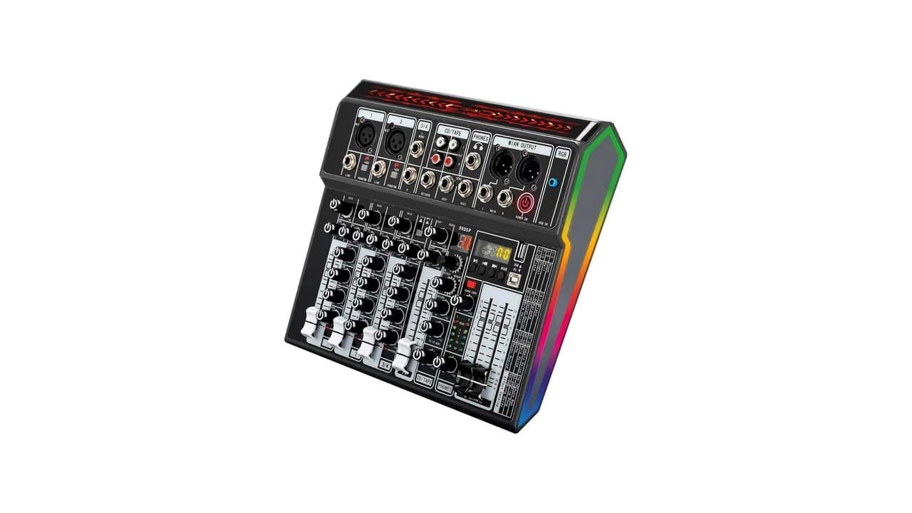 Qual a Melhor Mesa de Som Profissional? 10 Modelos com Bluetooth e 48V Testados