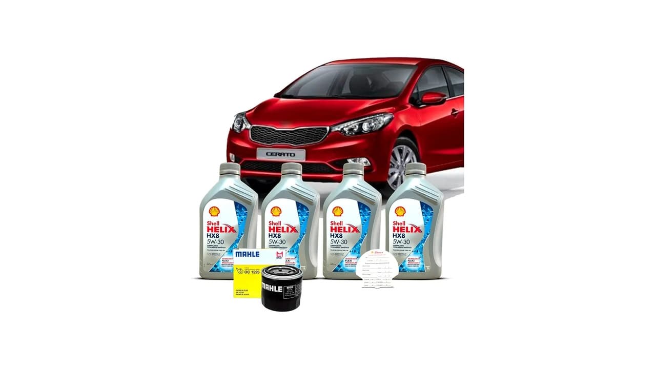 Qual o Melhor Óleo para Kia Cerato 1.6? 4 Opções Testadas e Comprovadas