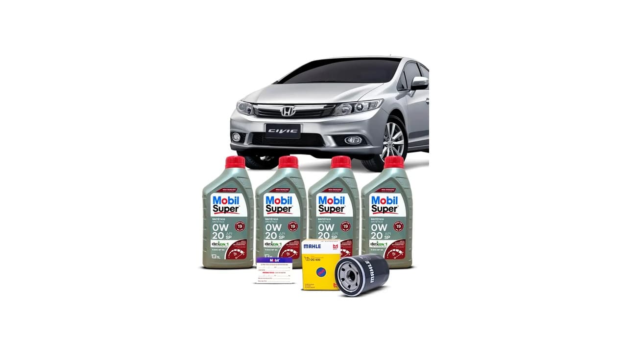 Qual o Melhor Óleo para Honda Civic? 10 Opções Testadas e Aprovadas