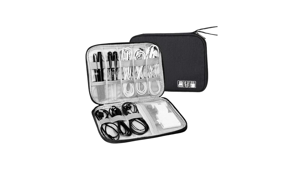 Qual Melhor Organizador de Acessórios Eletrônicos para Viagem? 7 Opções Testadas e Sem Bagunça!